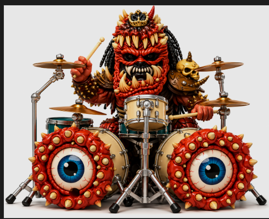 GWAR Legends Collection – 5" Heavy Metal Monster Figures – 3D Printed Collectibles