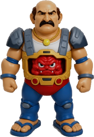 Aqua Teen Hunger Force Carl Meat Krang wad Custom made to order