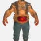 Aqua Teenage Mutant Ninja Hunger Force Realistic Carl as Android body with Meatwad as Krang