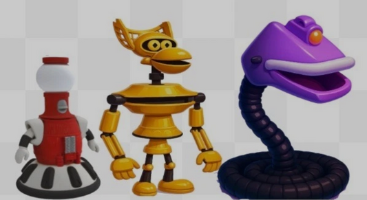 Mystery Science Theater 3000 Collection – 5' MST3K Inspired 3D Printed Collectible Figures