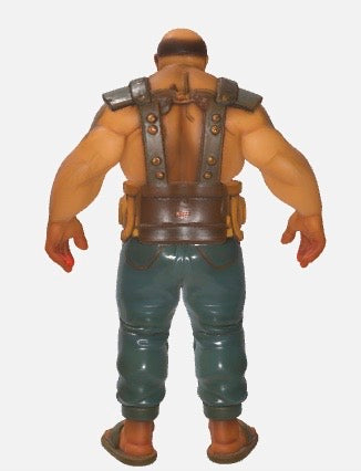 Aqua Teenage Mutant Ninja Hunger Force Realistic Carl as Android body with Meatwad as Krang