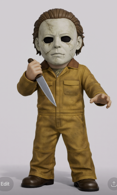 Horror Icons Collection – 4" Classic Slasher & Movie Monster Figures – 3D Printed Collectibles