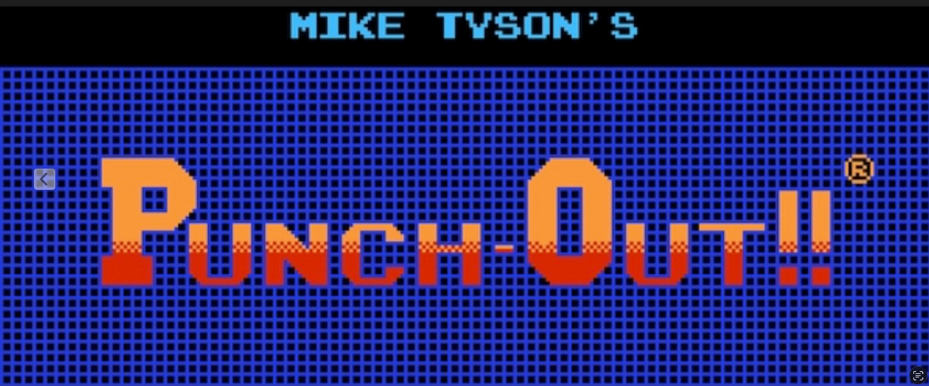 NES Mike Tyson's Punch-Out 4” stylized resin figure NINTENDO