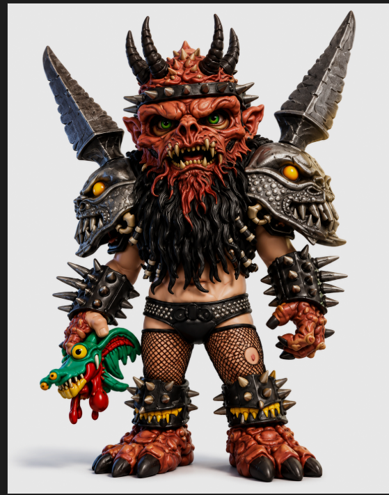 GWAR Legends Collection – 5" Heavy Metal Monster Figures – 3D Printed Collectibles