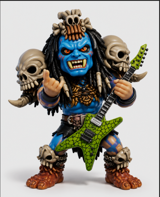 GWAR Legends Collection – 5" Heavy Metal Monster Figures – 3D Printed Collectibles