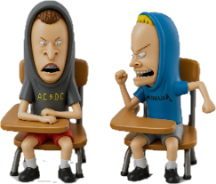 Custom art Beavis And Butthead Couch Figure made to order