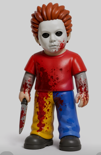 Horror Icons Collection – 4" Classic Slasher & Movie Monster Figures – 3D Printed Collectibles