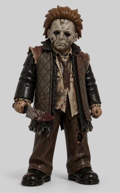 Horror Icons Collection – 4" Classic Slasher & Movie Monster Figures – 3D Printed Collectibles