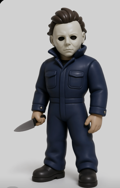 Horror Icons Collection – 4" Classic Slasher & Movie Monster Figures – 3D Printed Collectibles