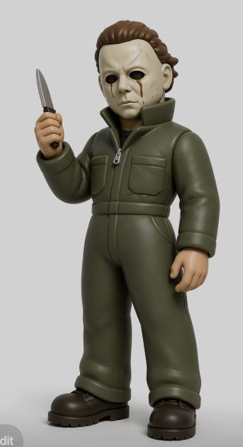 Horror Icons Collection – 4" Classic Slasher & Movie Monster Figures – 3D Printed Collectibles