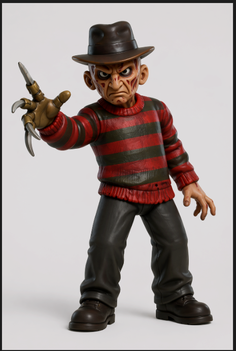 Horror Icons Collection – 4" Classic Slasher & Movie Monster Figures – 3D Printed Collectibles