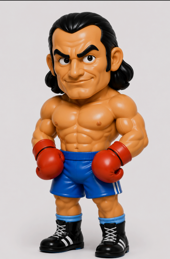 NES Mike Tyson's Punch-Out 3” stylized resin figure NINTENDO