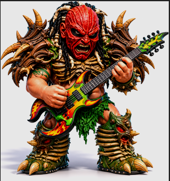 GWAR Legends Collection – 5" Heavy Metal Monster Figures – 3D Printed Collectibles