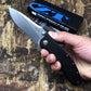 ZT 0562 Ball Bearing Tactical Folding Knife 8CR13MOV Blade G10 Handle Outdoor Camping Hunting Pocket EDC Tool