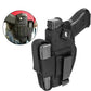 Universal Tactical Gun Holster Handguns Hidden Carry Holster Pistol Concealed Left/Right Gun Bag OWB IWB with Mag Pouches