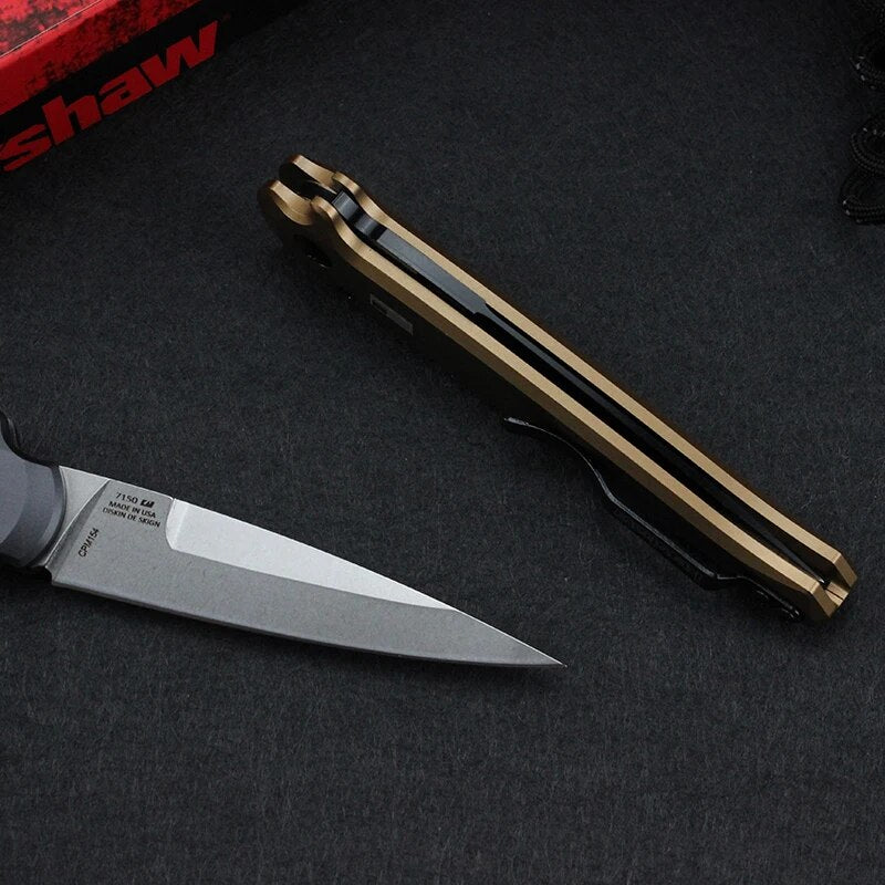 Kershaw 7150 small pocket folding knife Aviation aluminum Handle outdoor self-defence Tool Gift For Men