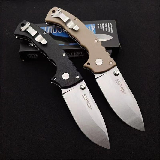 2022 Hot Sale Cold Steel 62RQ 4-Max Scout Folding Blade Knife Outdoor Utility Hunting Survival Tactical EDC Knives