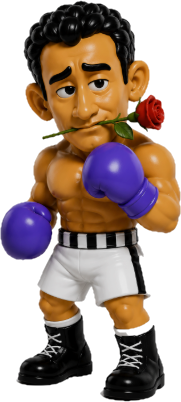 NES Mike Tyson's Punch-Out 3” stylized resin figure NINTENDO