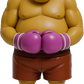 NES Mike Tyson's Punch-Out 4” stylized resin figure NINTENDO