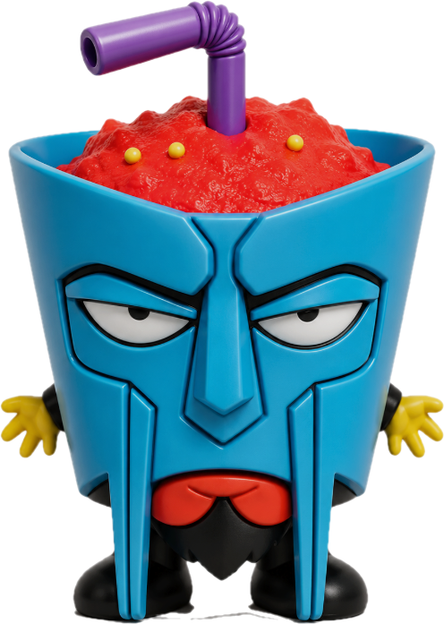 Hunger Doom Aqua Teen Hunger Force Mf doom  Custom made to order