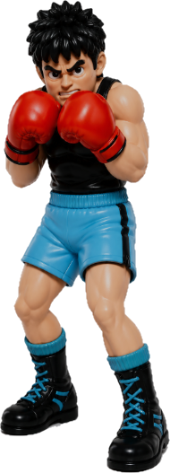NES Mike Tyson's Punch-Out 4” stylized resin figure NINTENDO