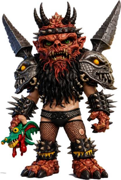 GWAR Legends Collection – 5" Heavy Metal Monster Figures – 3D Printed Collectibles
