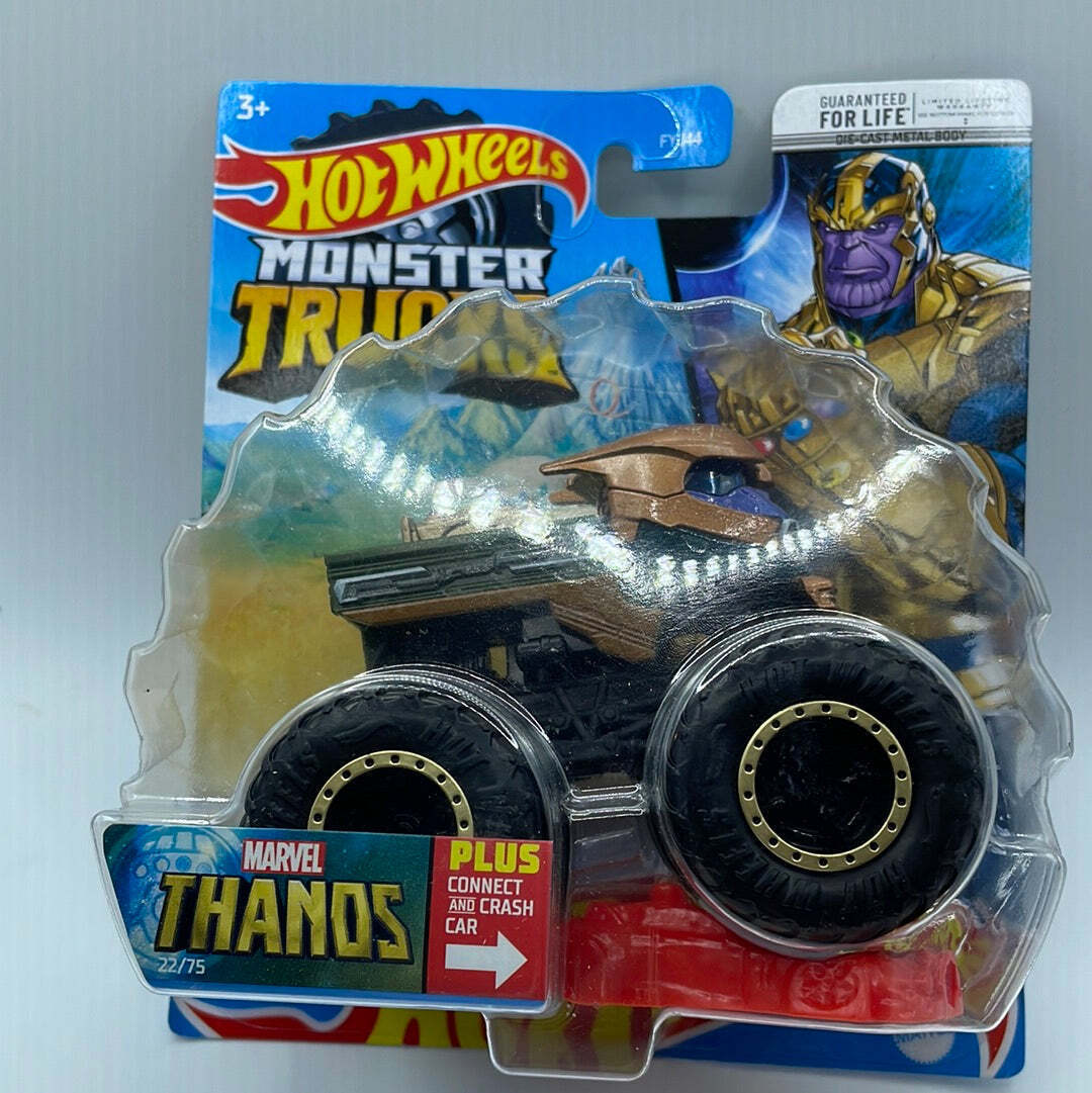 Hot Wheels monster trucks Marvel Thanos