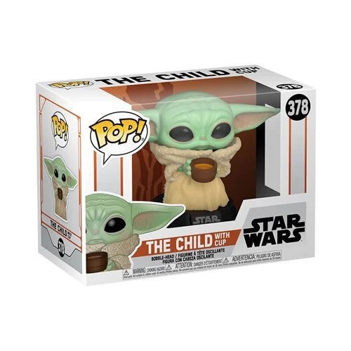 Funko POP Star Wars: The Mandalorian - The Child with Cup