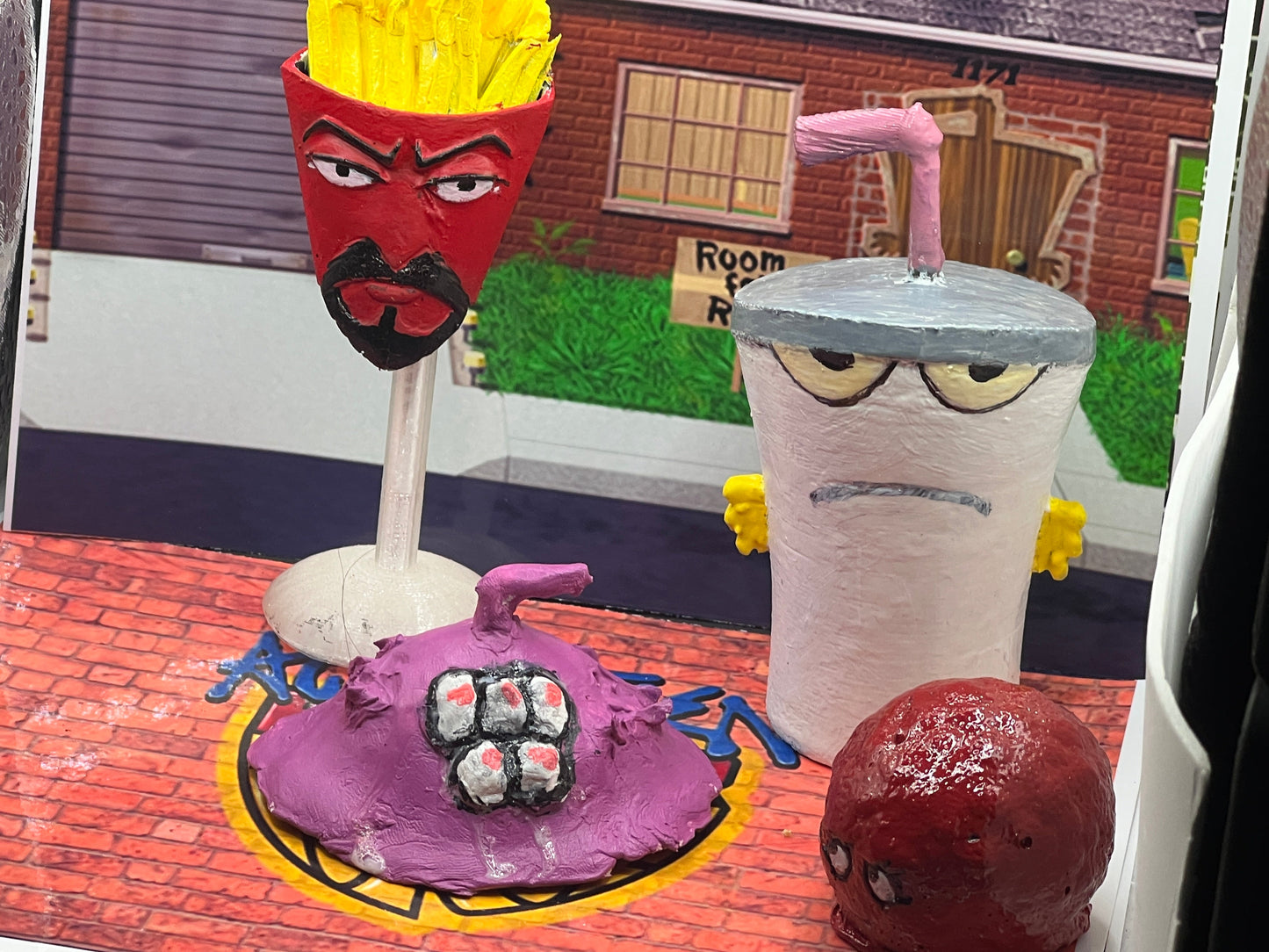 Aqua teen hunger force Travis Of The Cosmos Custom Figure