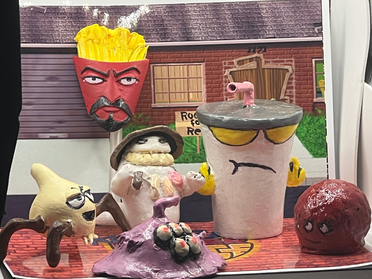 Aqua teen hunger force Travis Of The Cosmos Custom Figure