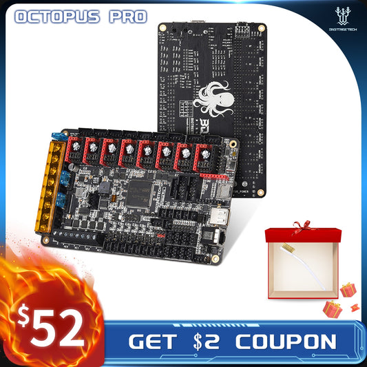 BIGTREETECH BTT Octopus PRO V1.0 Motherboard On-Board MAX31865 TMC2209 Raspberry Pi Control Board VS Ender 3 V2.0 For 3D Printer