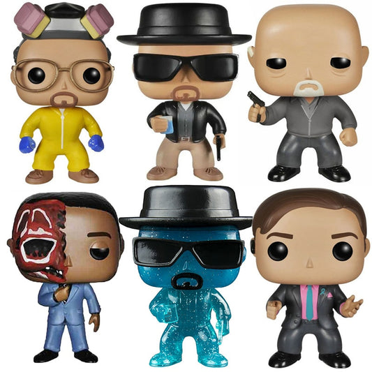 Breaking Bad Heisenberg #162 Gus Fring #166 Jesse Pinkman #159 Mike #165 Saul Goodman #163 Vinly Figure Funkoe Figure Toys Gifts