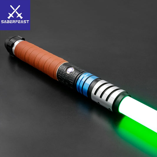 TXQSABER Lightsaber Neo Pixel SNV4 RGB Smooth Swing Core Heavy Dueling Metal Hilt Blaster Force Jedi Cosplay Toys Laser Sword