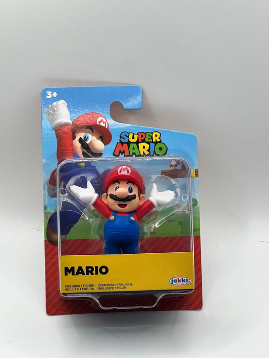 World of Nintendo Super Mario Mario 2.5 inch figure