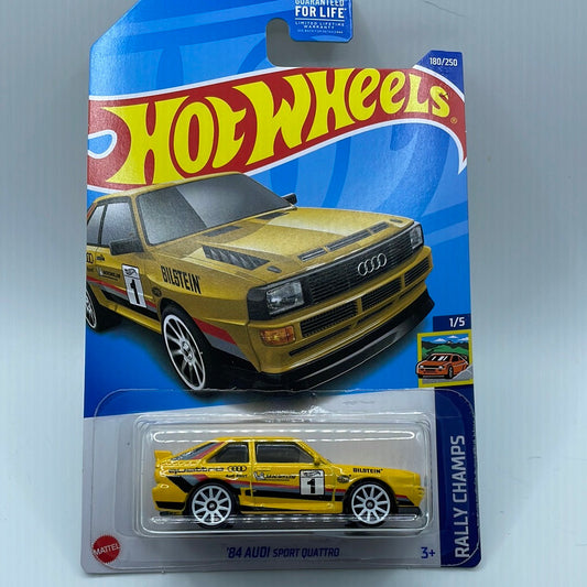 Hot wheels 84 Audi sport Quattro