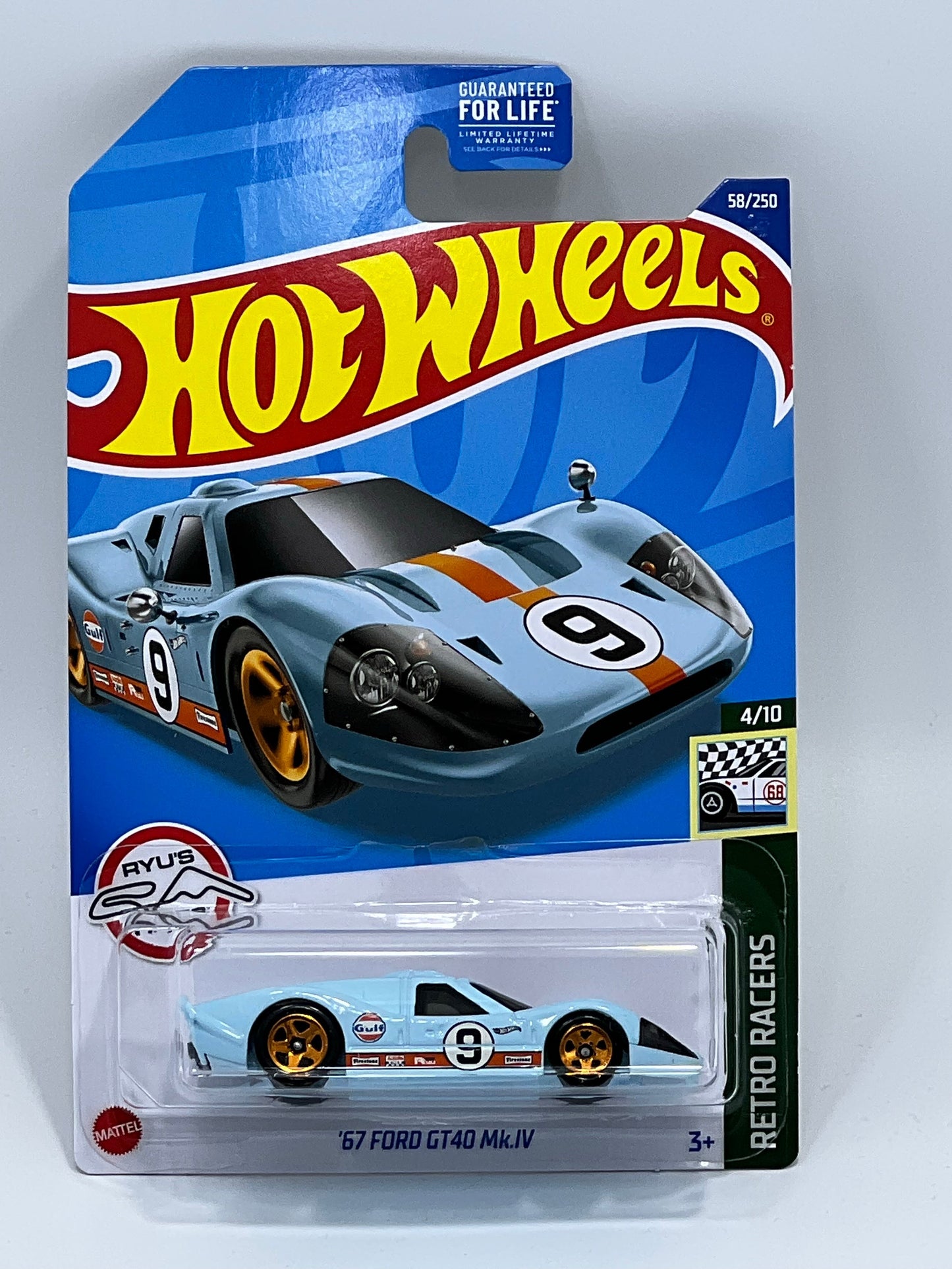 Hot Wheels 67 Ford GT40 MK.IV