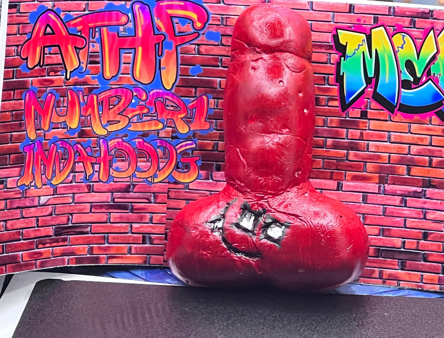 Aqua Teen Hunger Force Meatwad #1 pose 4” Custom Made collectible  Figure