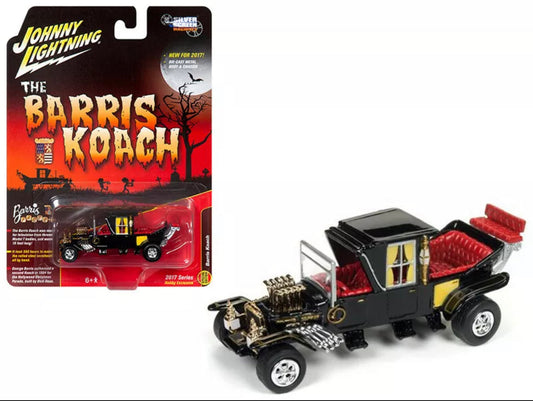 Johnny Lightning 1:64 Barris Koach Black - Silver Screens Series