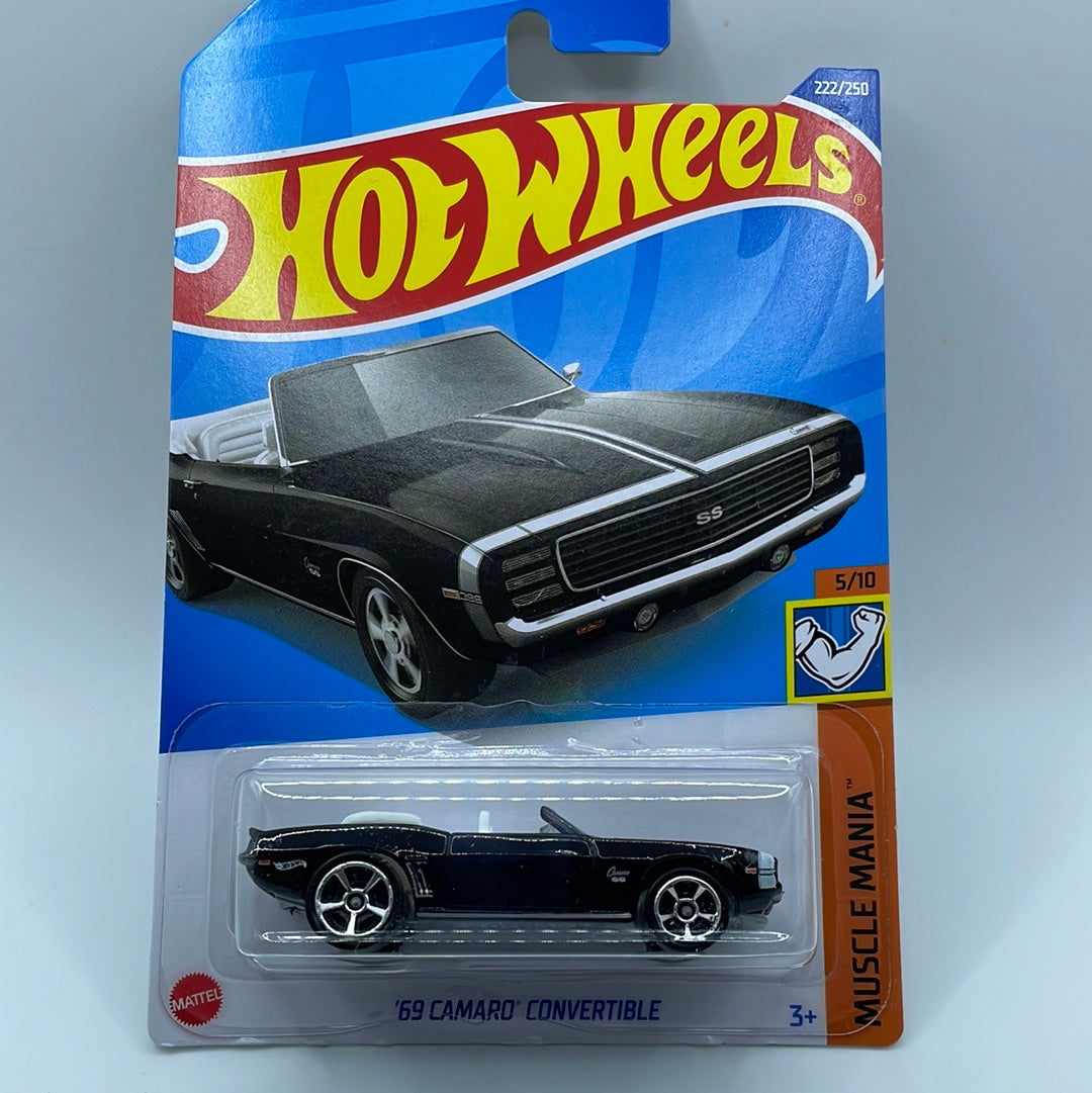 Hot wheels 69 Camaro convertible