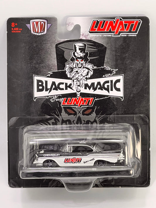 M2 Machines Lunati Black Magic 1957 Chevrolet bel air