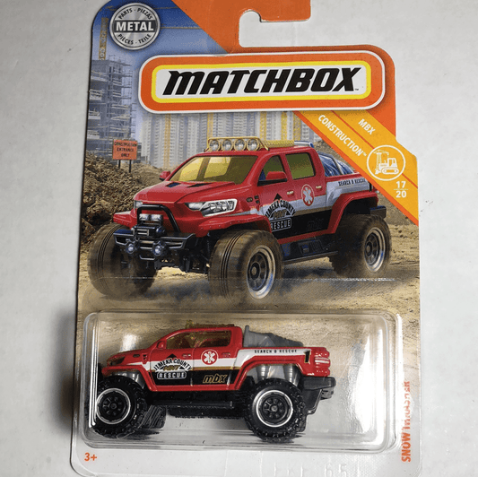 Matchbox Snow Thrasher