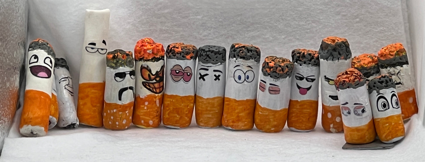 Lil Butts Mini cigarette figurines mystery minis