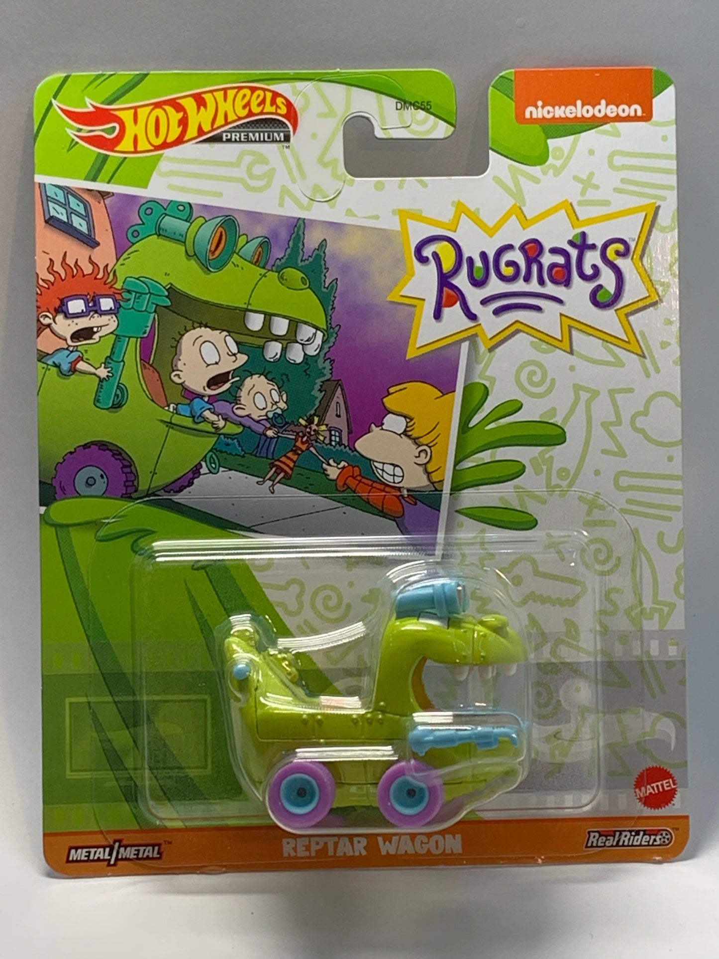 Hot wheels Premium Rugrats Reptar wagon