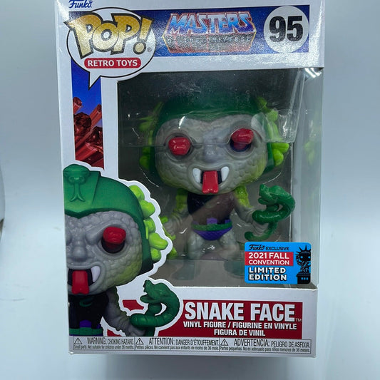 Funko Masters of the Universe Snake Face 2021 Fall Convention Limited Edition Pop! Vinyl Figure